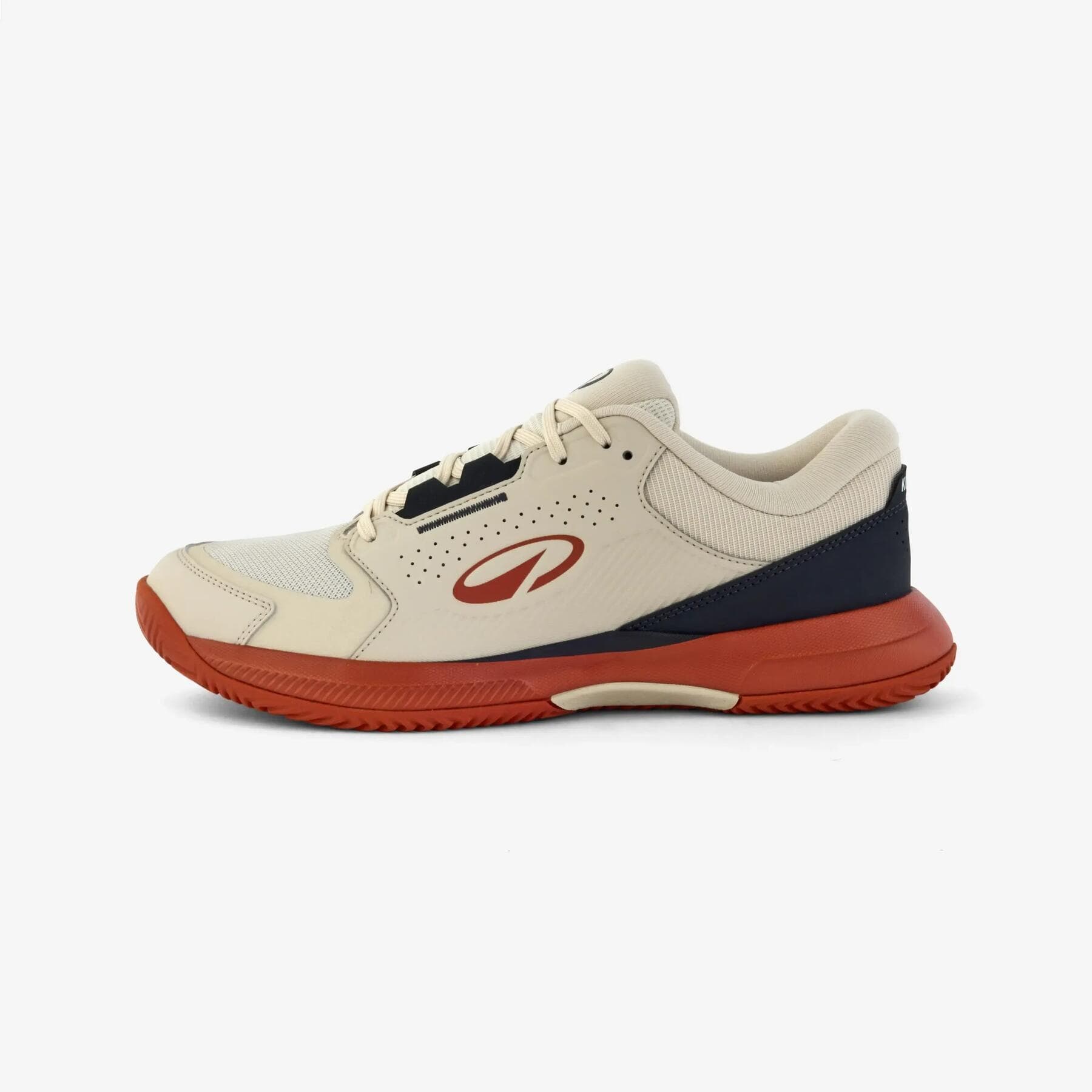 کفش تنیس مردانه دکتلون کویکما – Decathlon Comfort Clay – کرم/نارنجی