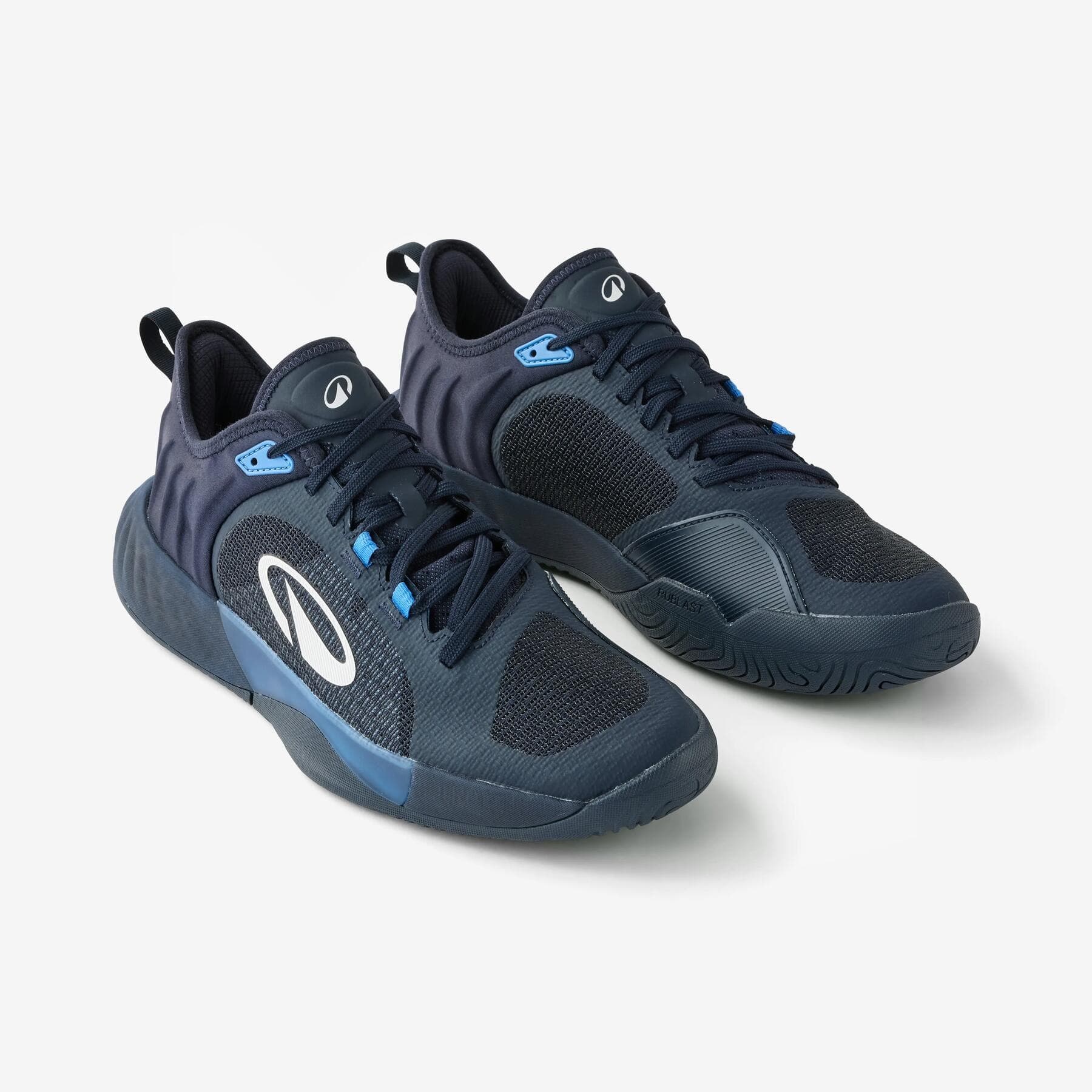 کفش تنیس مردانه دکتلون کویکما – Decathlon Unrupt Team – سرمه ای — تصویر ۶