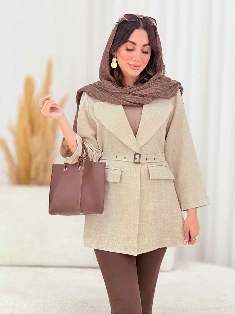 مانتو کتی تک دکمه سونا کد 8216 — تصویر ۲