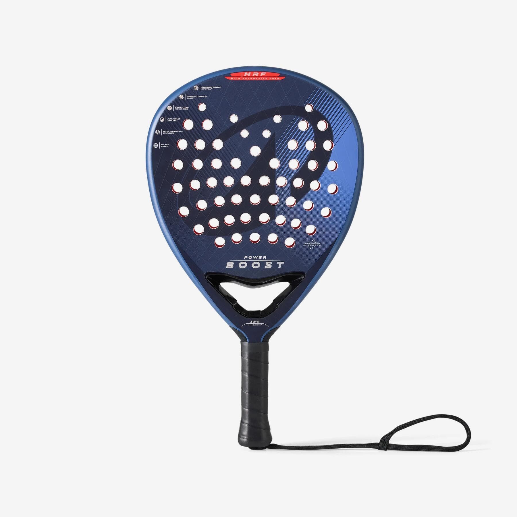 راکت پدل بزرگسال دکتلون کویکما – DECATHLON Kuikma Power Boost – سرمه ای