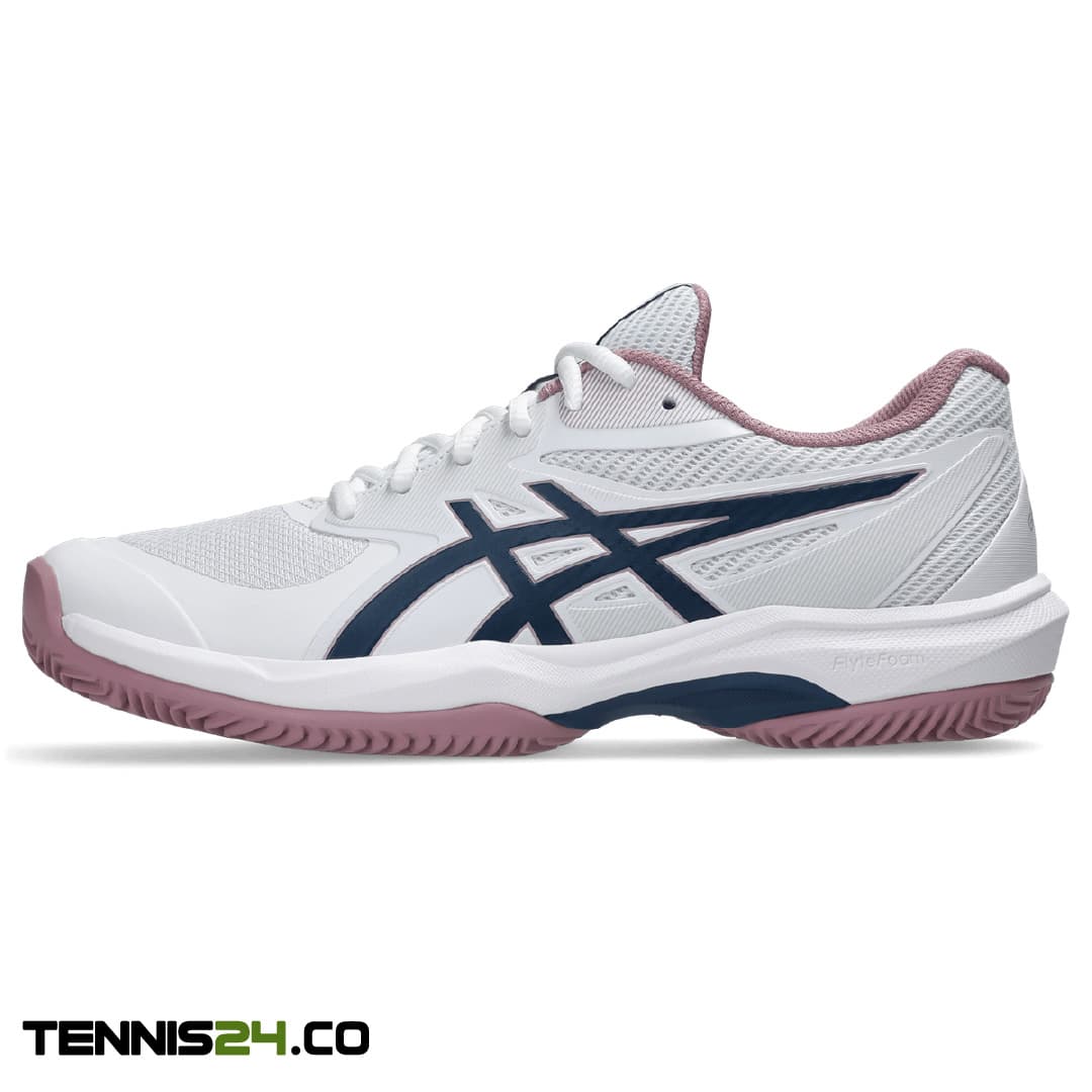 کفش تنیس زنانه اسیکس – Asics GAME FF CLAY/OC- سفید/بنفش