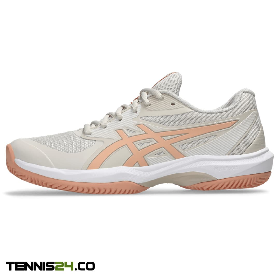 کفش تنیس زنانه اسیکس – Asics GAME FF CLAY/OC- کرم/نارنجی
