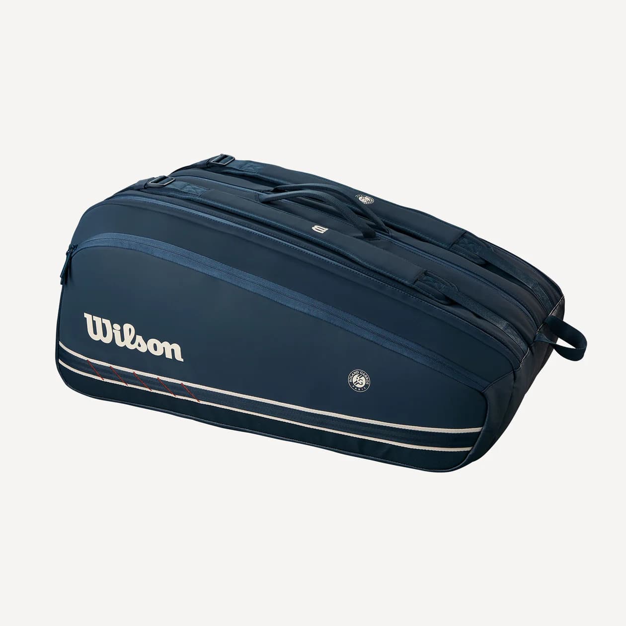 ساک تنیس ویلسون ساک تنیس ویلسون Wilson Roland Garros 2025 – 9 Racket Bag — تصویر ۲