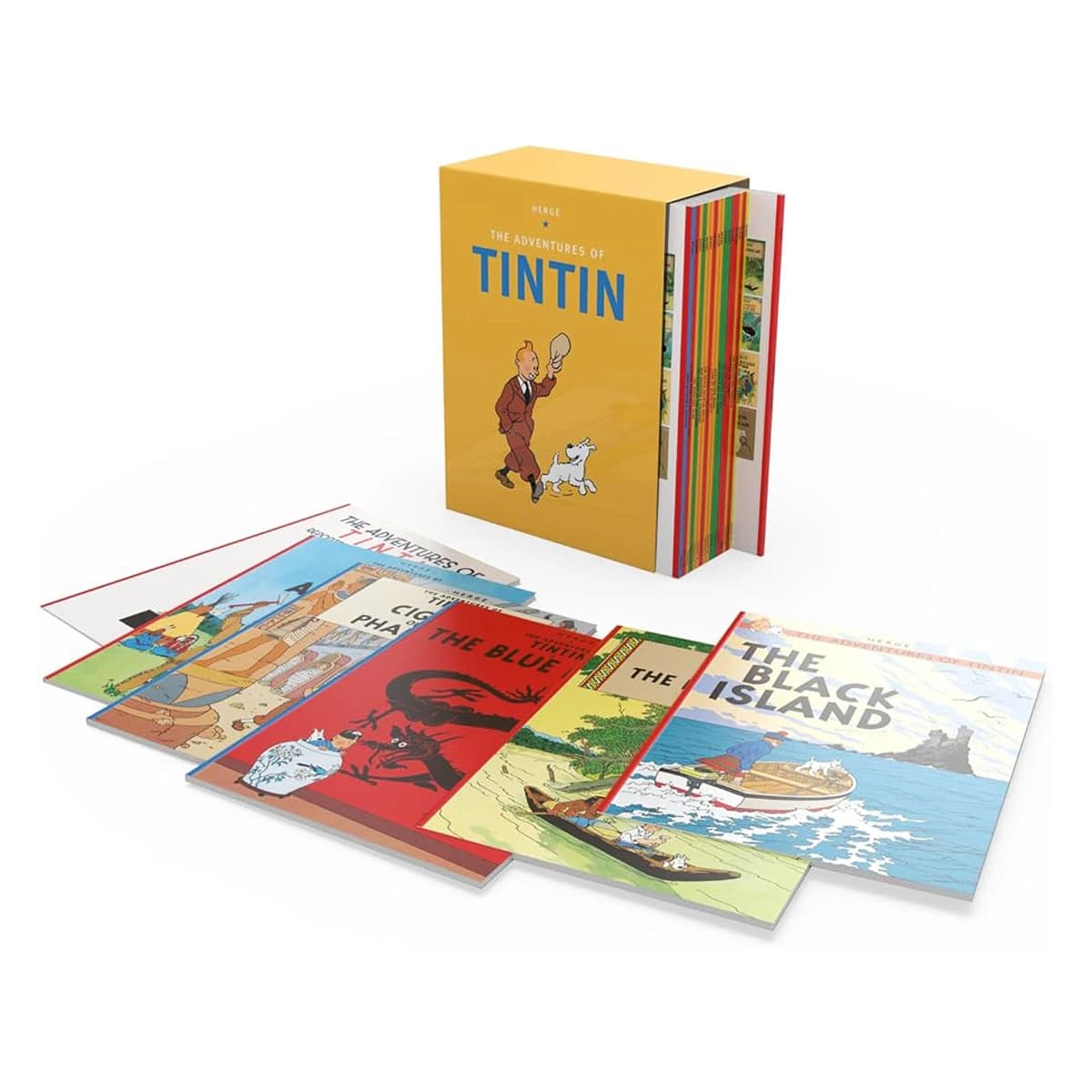 پک 23 جلدی کتاب ماجراهای تن تن The Adventures of Tintin