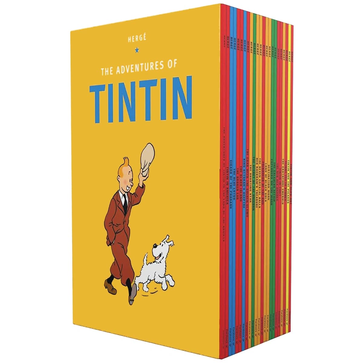 پک 23 جلدی کتاب ماجراهای تن تن The Adventures of Tintin — تصویر ۳