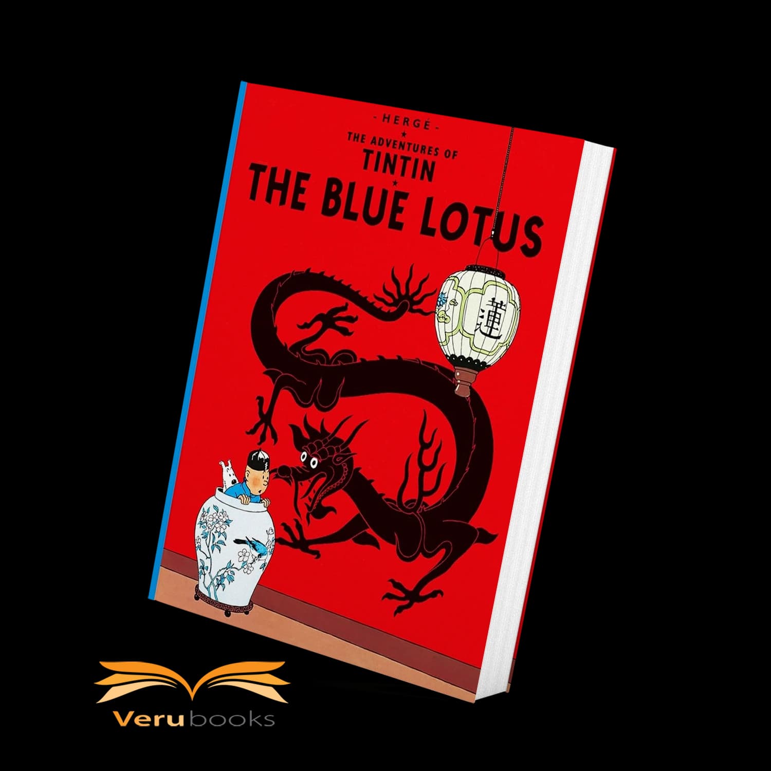 داستان مصور تن تن و نیلوفر آبی Tintin The Blue Lotus