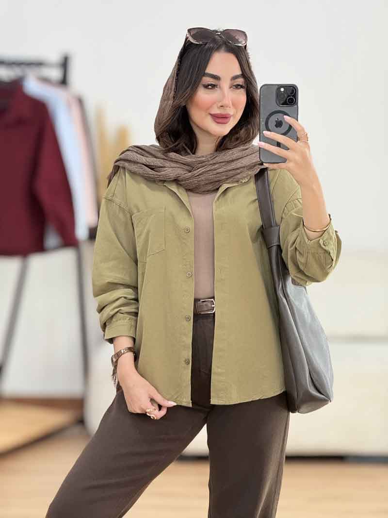 مانتو پشت پیله صنم کد 8226 — تصویر ۸