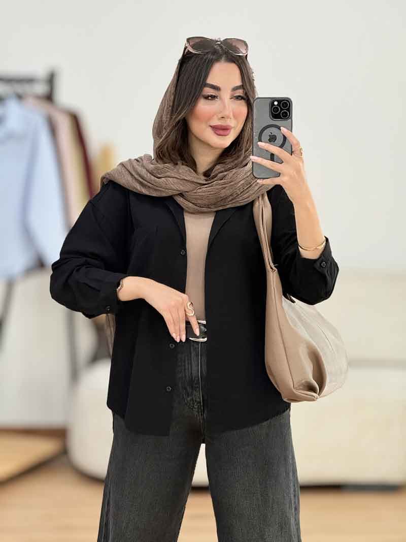 مانتو پشت پیله صنم کد 8226 — تصویر ۶