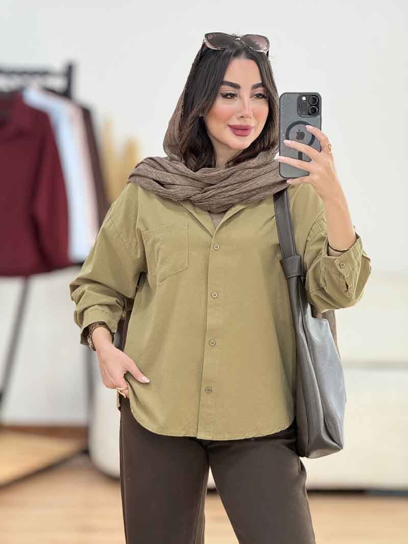 مانتو پشت پیله صنم کد 8226 — تصویر ۳