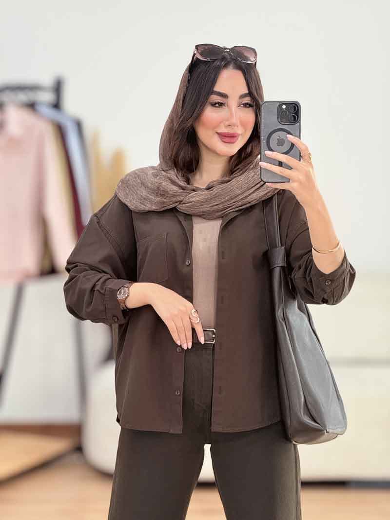 مانتو پشت پیله صنم کد 8226 — تصویر ۲