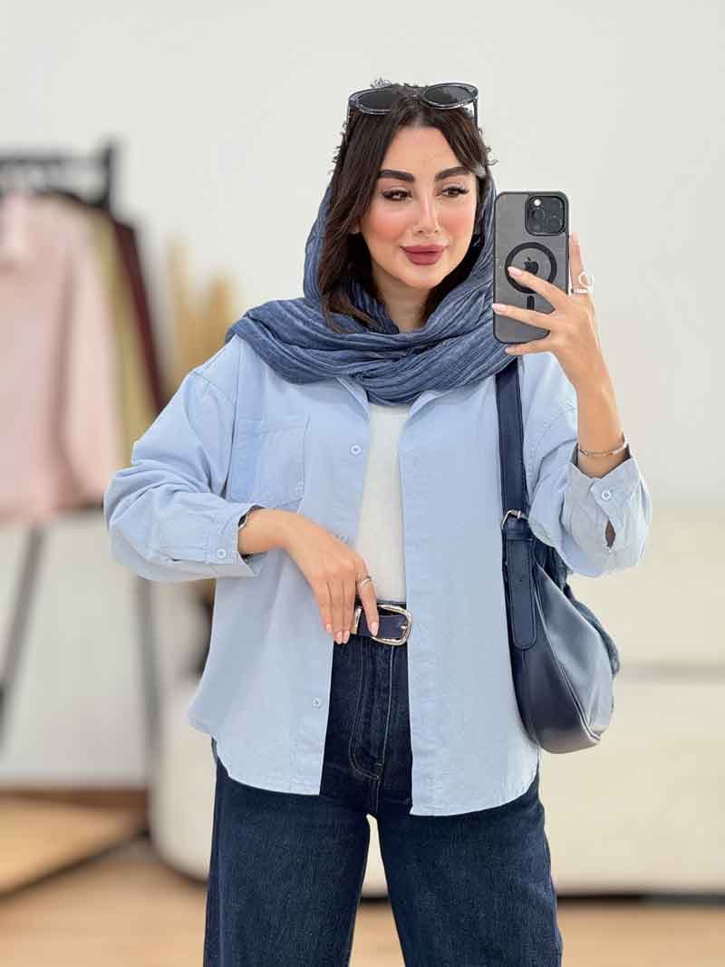مانتو پشت پیله صنم کد 8226 — تصویر ۷