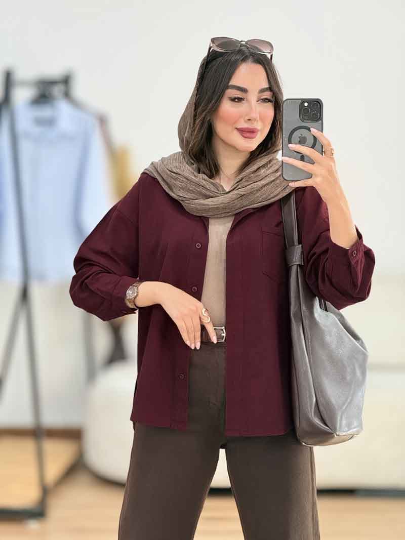مانتو پشت پیله صنم کد 8226 — تصویر ۴