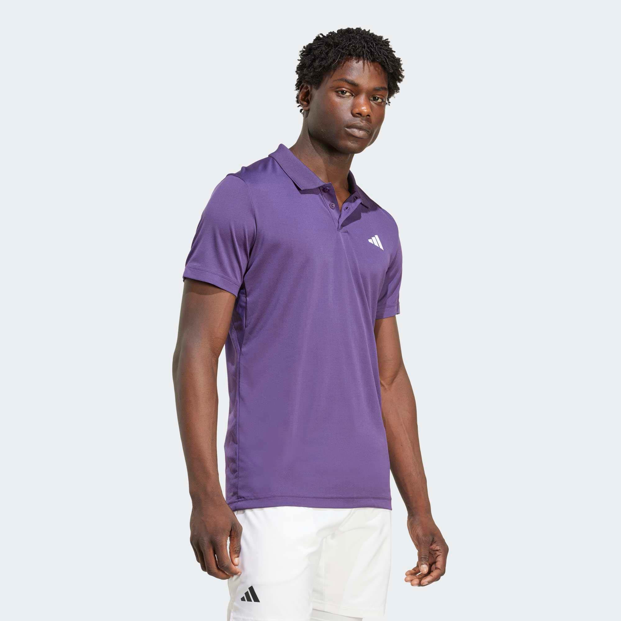 تی شرت تنیس مردانه آدیداس – Adidas FreeLift Polo – بنفش — تصویر ۴