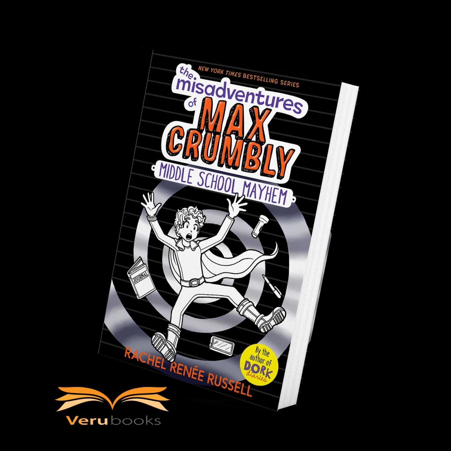 رمان گرافیکی انگلیسی The Misadventures of Max Crumbly 2