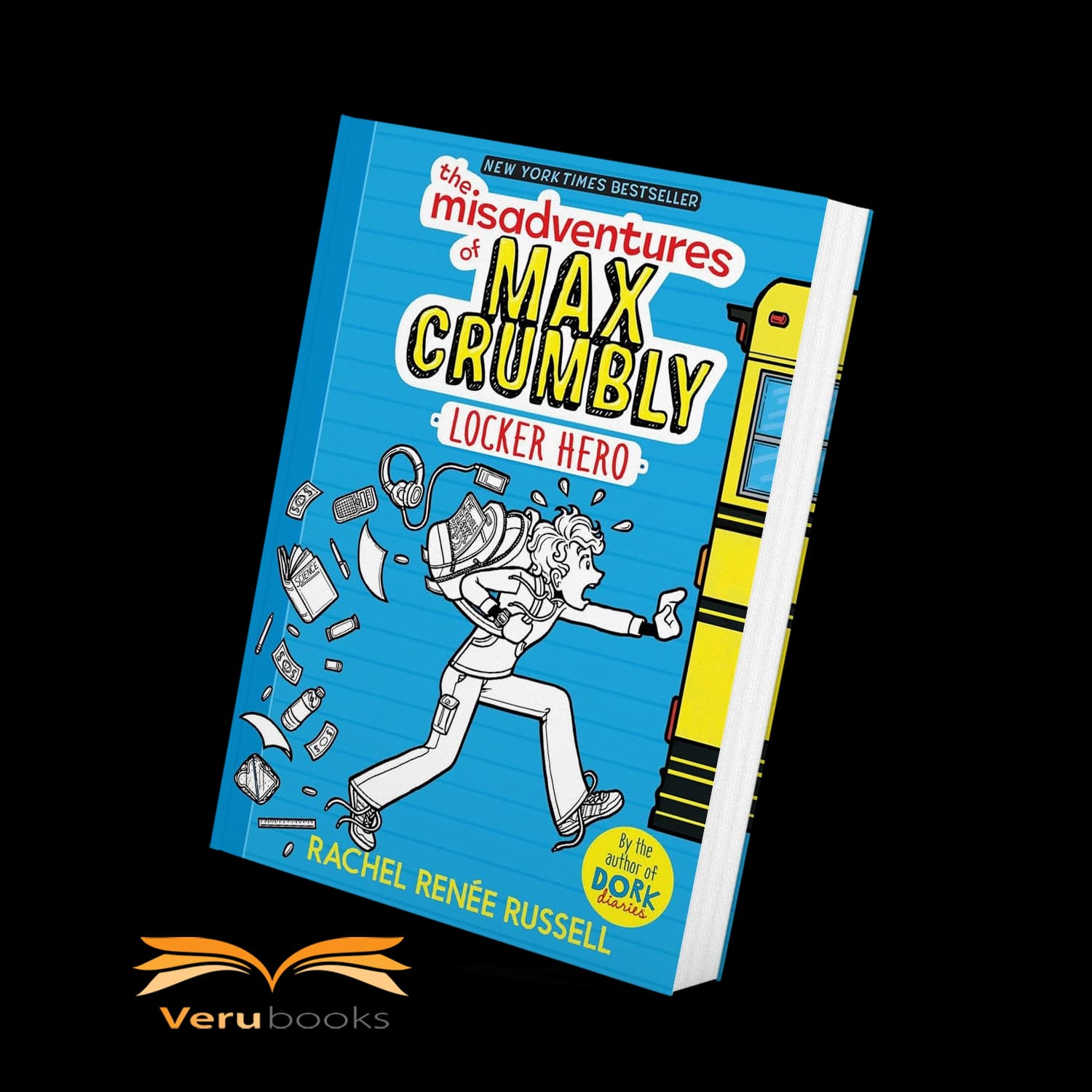 رمان گرافیکی انگلیسی The Misadventures of Max Crumbly 1