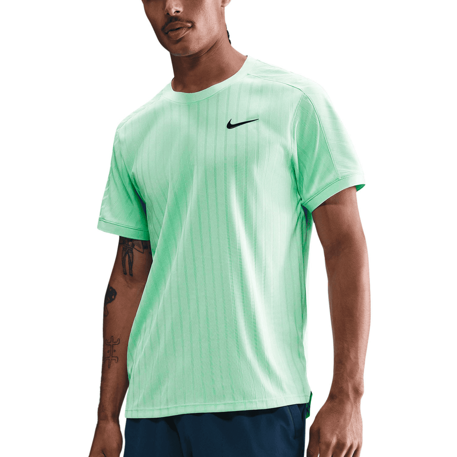 تی شرت تنیس مردانه نایک Nike Court Slam Dri-FIT Advantage – سبز