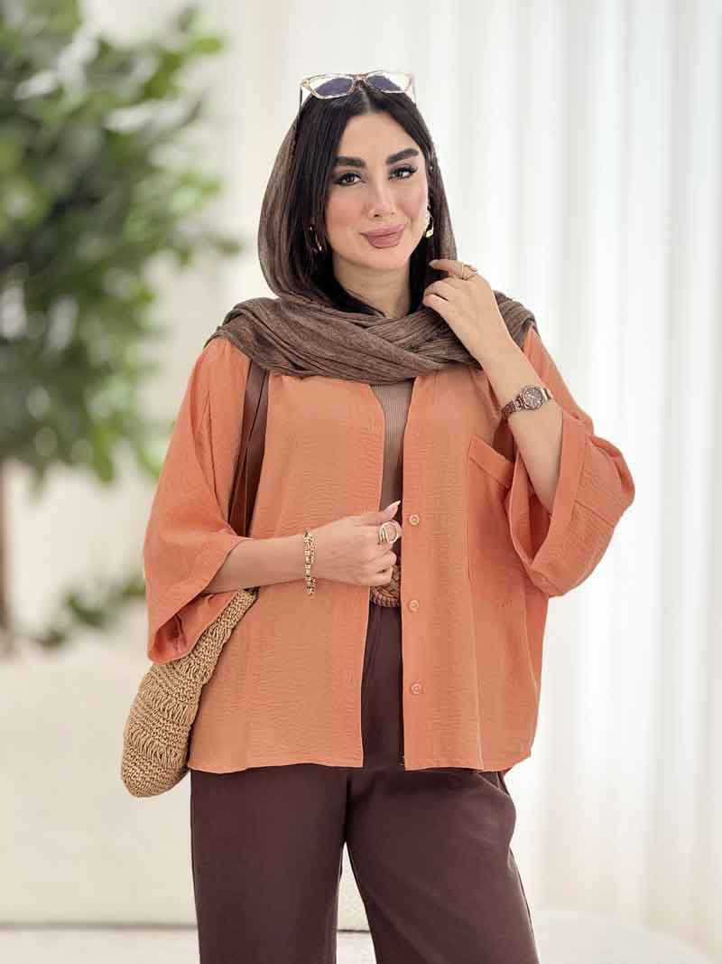 مانتو تک جیب سونیا کد 8204 — تصویر ۶