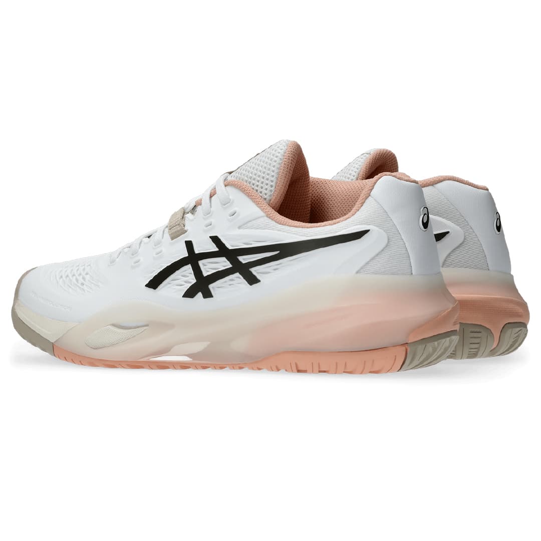 کفش تنیس زنانه اسیکس – Asics GEL-RESOLUTION X- سفید/کرم — تصویر ۸