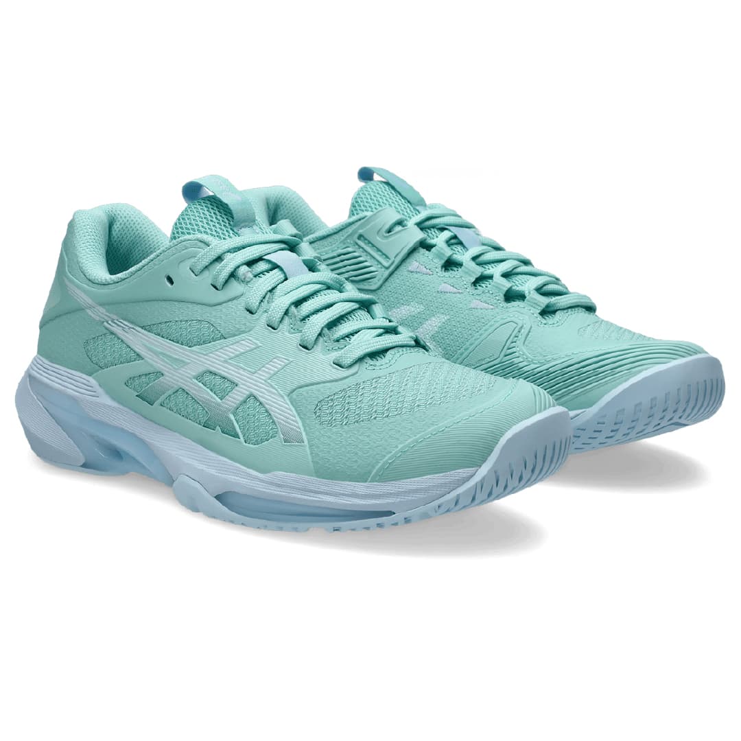 کفش تنیس زنانه اسیکس – Asics SOLUTION SPEED FF 4- سبز/آبی — تصویر ۷