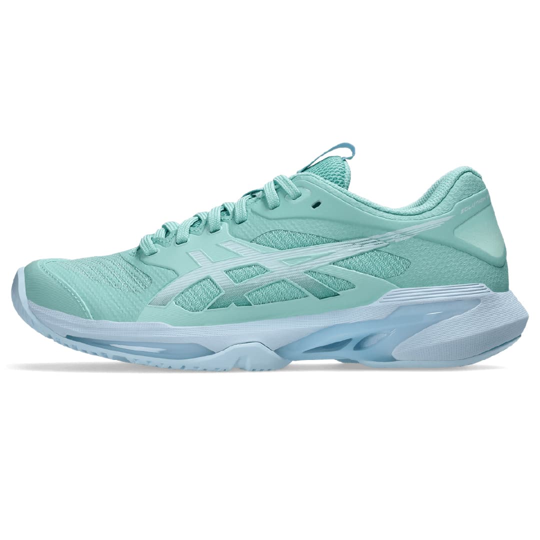 کفش تنیس زنانه اسیکس – Asics SOLUTION SPEED FF 4- سبز/آبی — تصویر ۲
