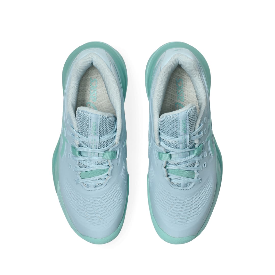 کفش تنیس زنانه اسیکس – Asics GEL-RESOLUTION X CLAY- سبز/آبی — تصویر ۵