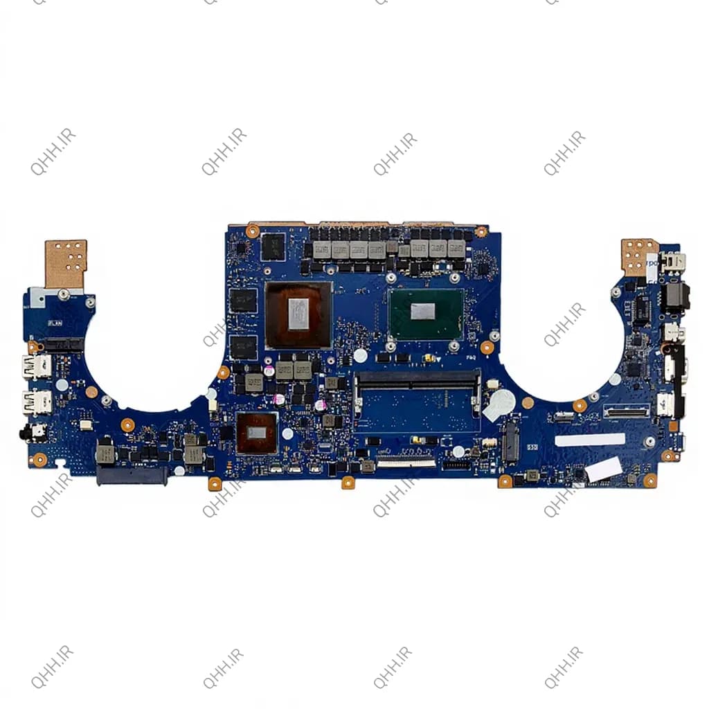 مادربرد لپ تاپ ایسوس ROG GL502VM CPU-I7-7_Ram-8GB_VGA-3GB گرافیک دار-با سوکت Type C-اسلات رم خراب
