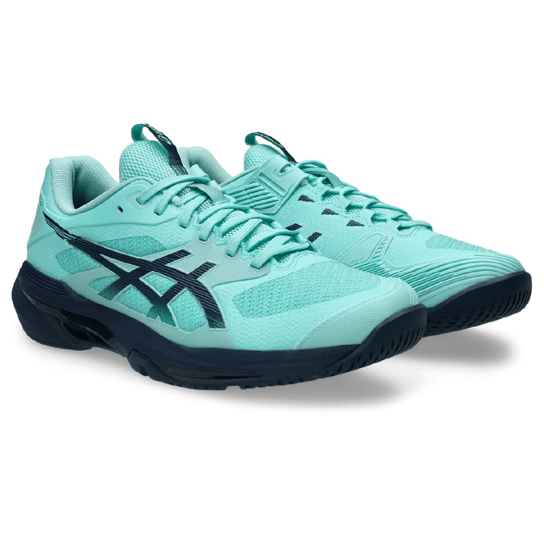 کفش تنیس مردانه اسیکس Asics SOLUTION SPEED FF 4 – سبز/سرمه ای — تصویر ۸