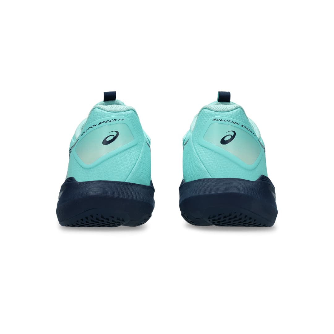 کفش تنیس مردانه اسیکس Asics SOLUTION SPEED FF 4 – سبز/سرمه ای — تصویر ۶