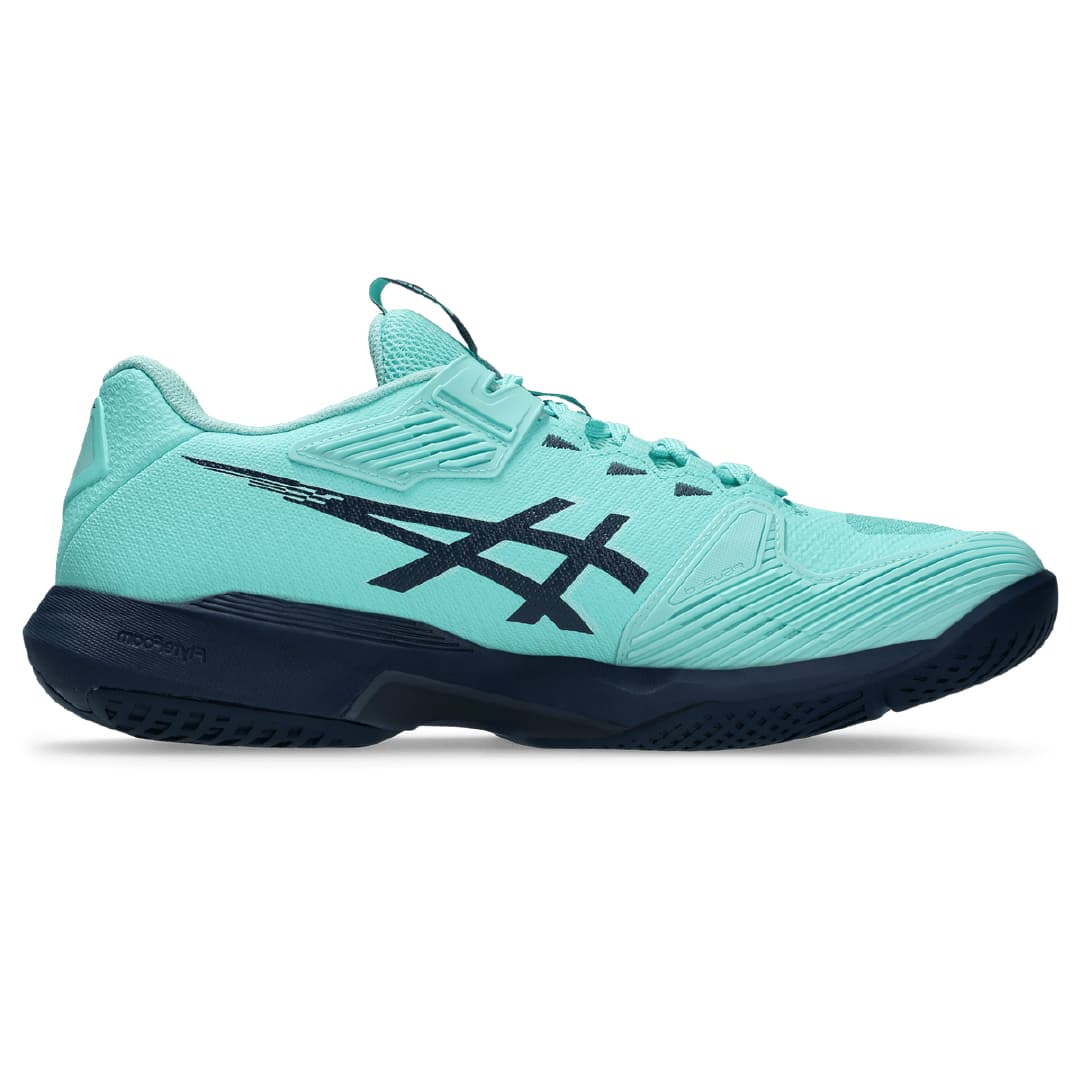 کفش تنیس مردانه اسیکس Asics SOLUTION SPEED FF 4 – سبز/سرمه ای — تصویر ۳