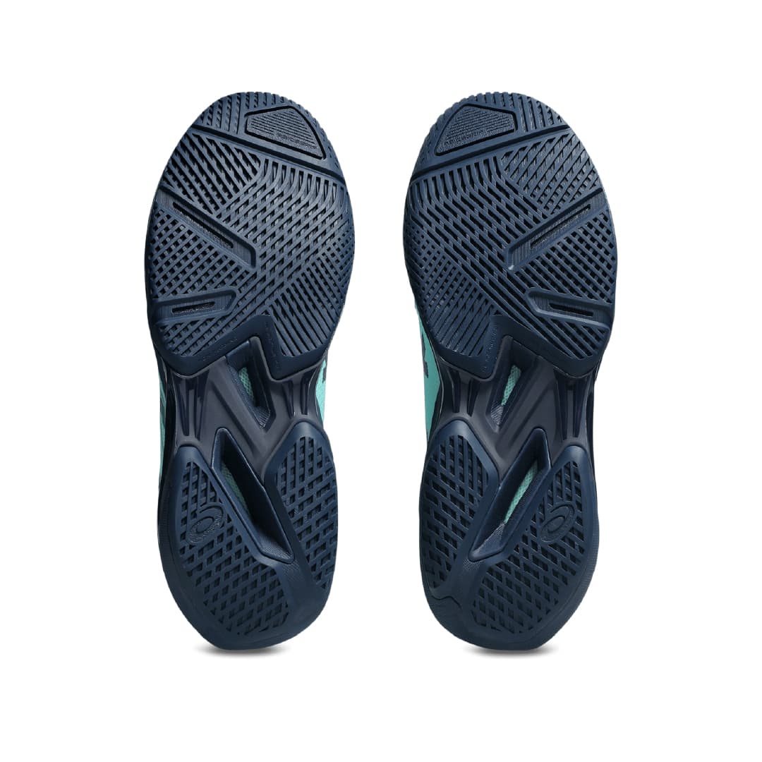 کفش تنیس مردانه اسیکس Asics SOLUTION SPEED FF 4 – سبز/سرمه ای — تصویر ۴