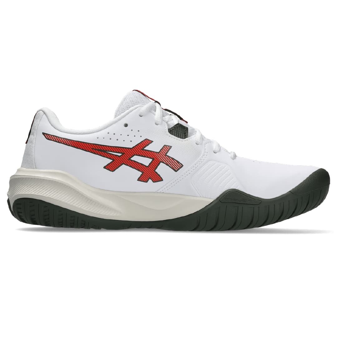 کفش تنیس مردانه اسیکس Asics GEL-CHALLENGER 15 – سفید/قرمز — تصویر ۳