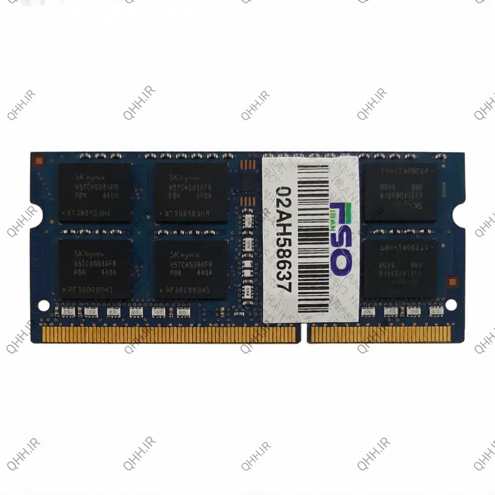 رم لپ تاپ 2 گیگ SK Hynix DDR3-PC3L 1600-12800 MHz 1.35V — تصویر ۳