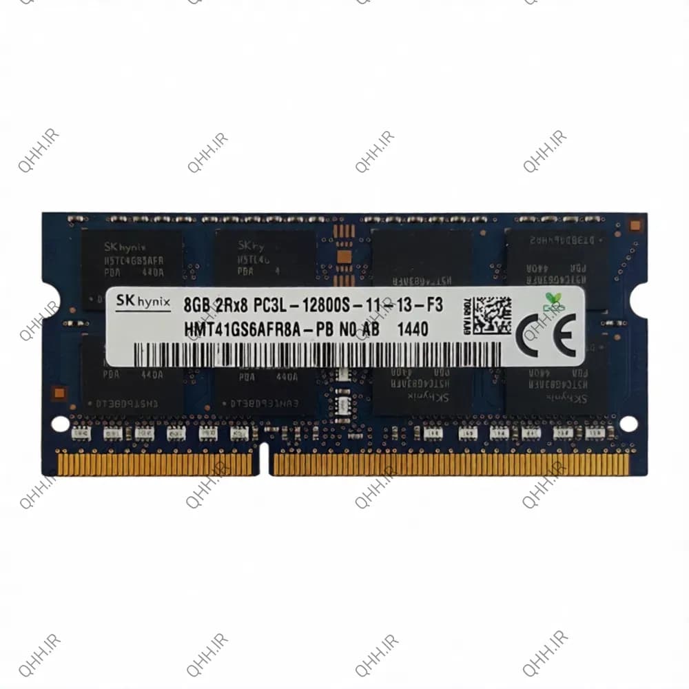 رم لپ تاپ 2 گیگ SK Hynix DDR3-PC3L 1600-12800 MHz 1.35V — تصویر ۲