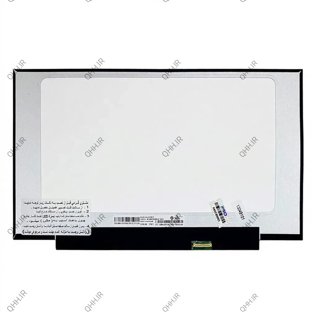 ال ای دی لپ تاپ 14.0 B140HANO4.0 نازک مات 30 پین FHD-IPS بدون جاپیچ 315x197x2.5mm حباب شیشه دارد — تصویر ۳