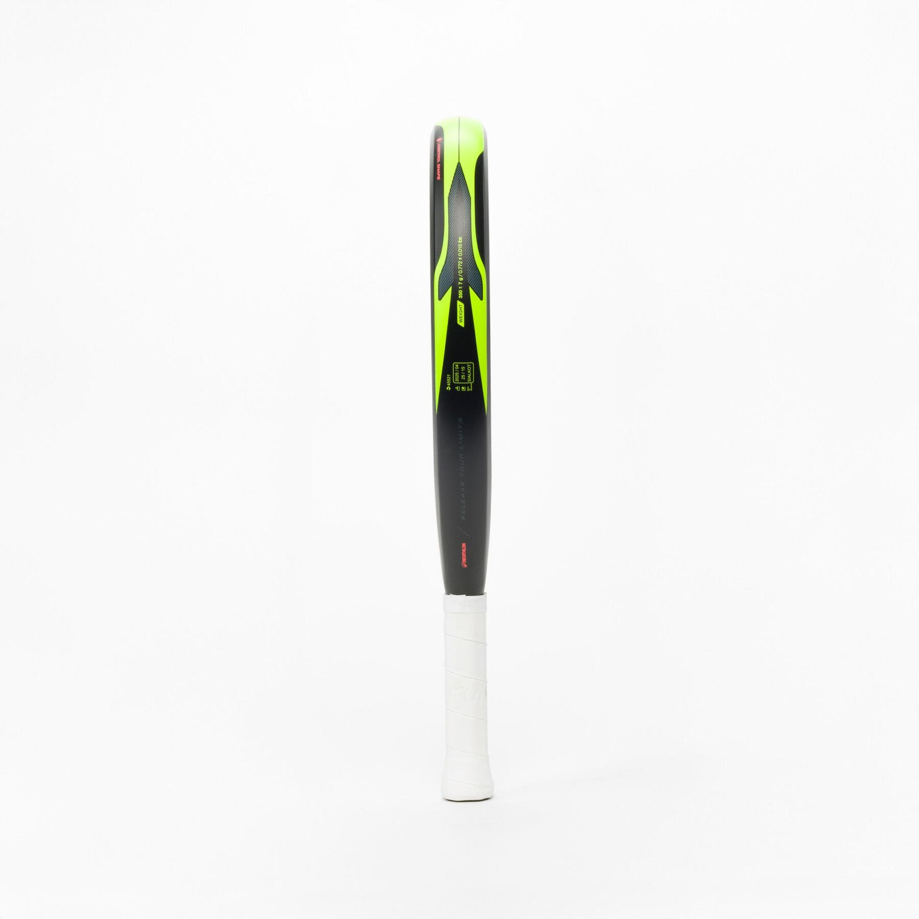 راکت پدل بزرگسال دکتلون Decathlon Adult Padel Kuikma PR Comfort – مشکی/قرمز — تصویر ۳