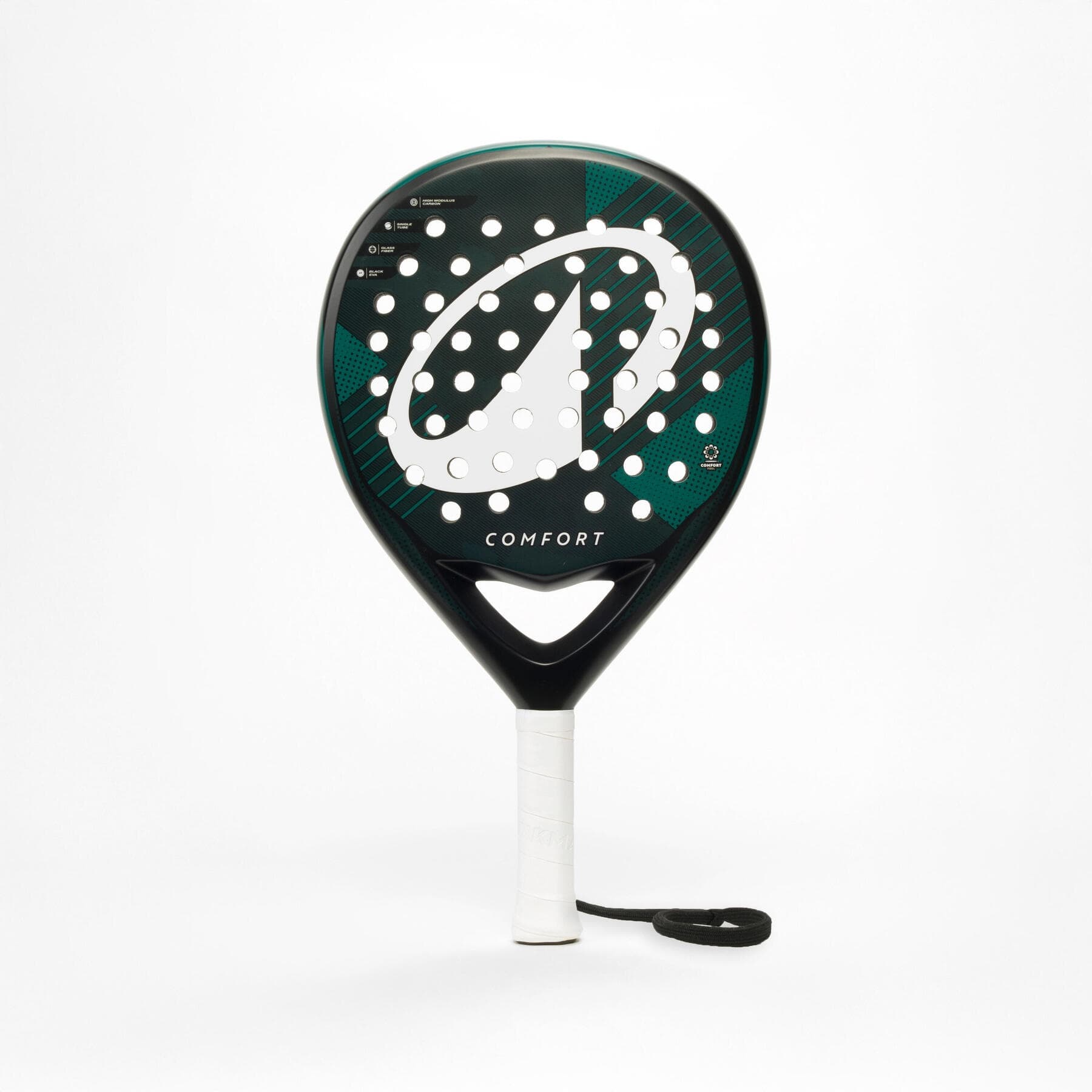 راکت پدل بزرگسال دکتلون Decathlon Adult Padel Kuikma PR Comfort – مشکی/سبز