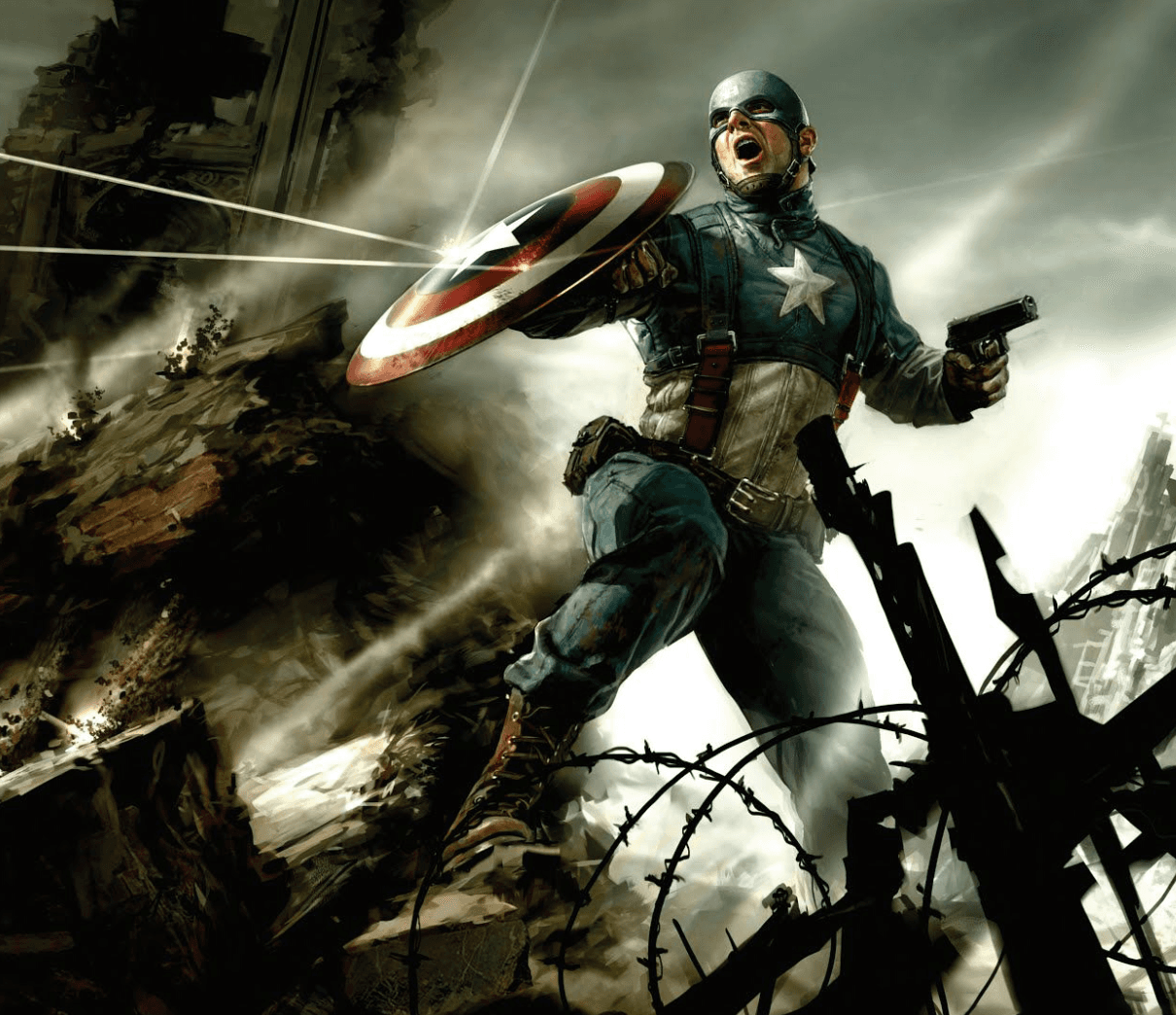 آرت بوک The Art of Captain America – First Avenger — تصویر ۲