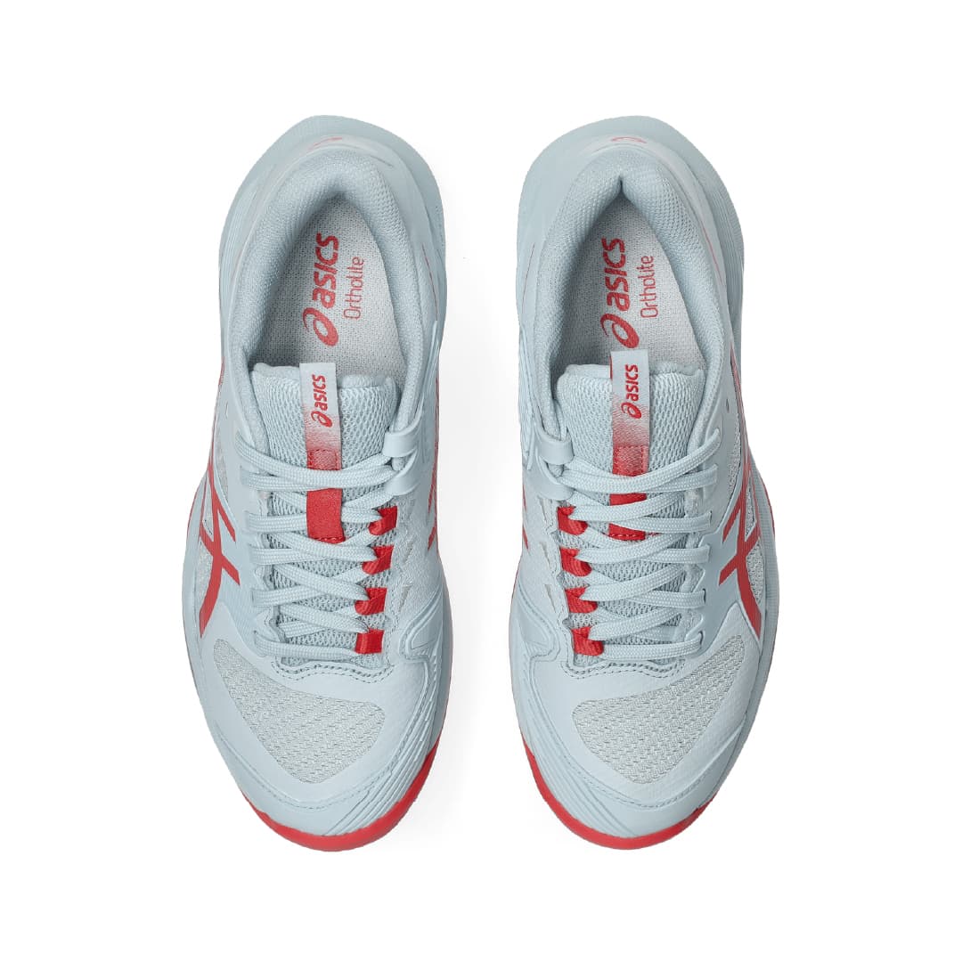 کفش تنیس زنانه اسیکس – Asics SOLUTION SPEED FF 4- خاکستری/قرمز — تصویر ۵