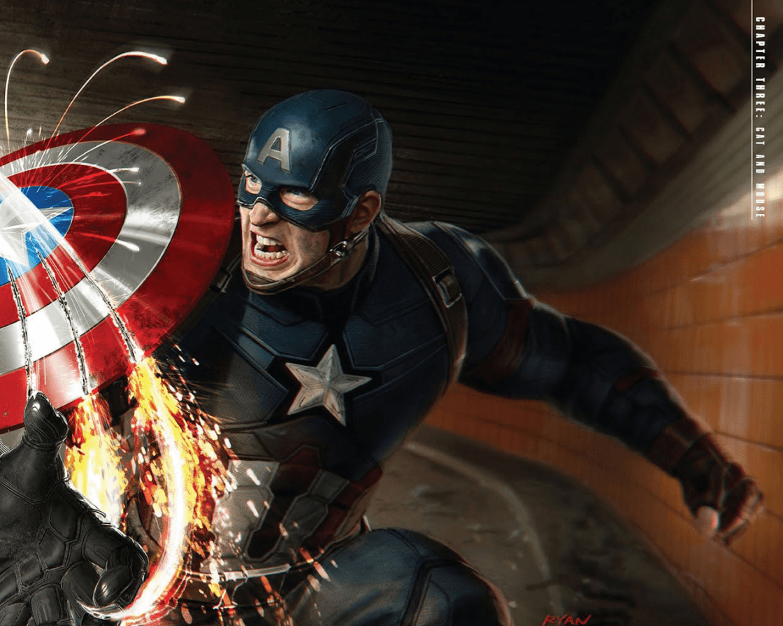 آرت بوک The Art of Marvel Captain America Civil War — تصویر ۳