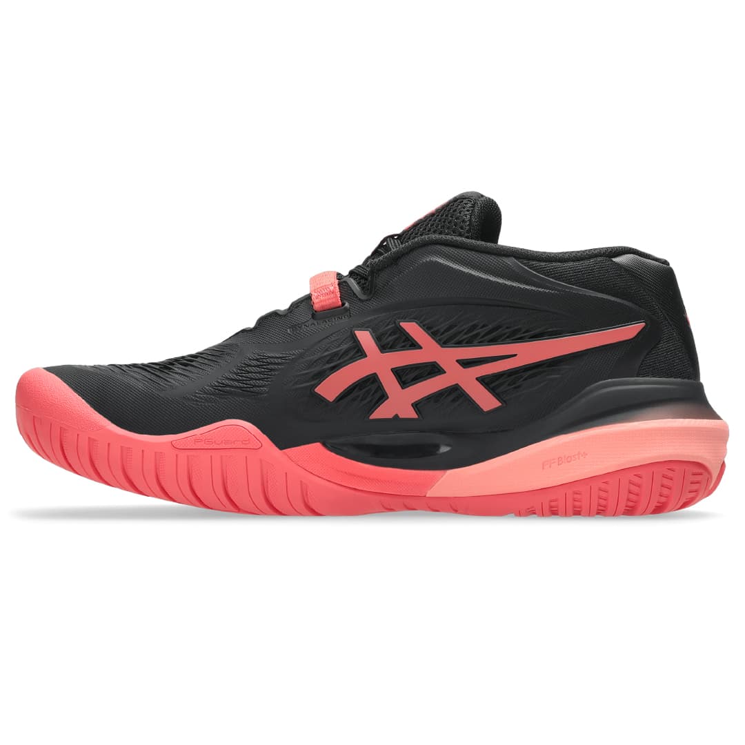 کفش تنیس زنانه اسیکس – Asics GEL-RESOLUTION X- مشکی/صورتی — تصویر ۳