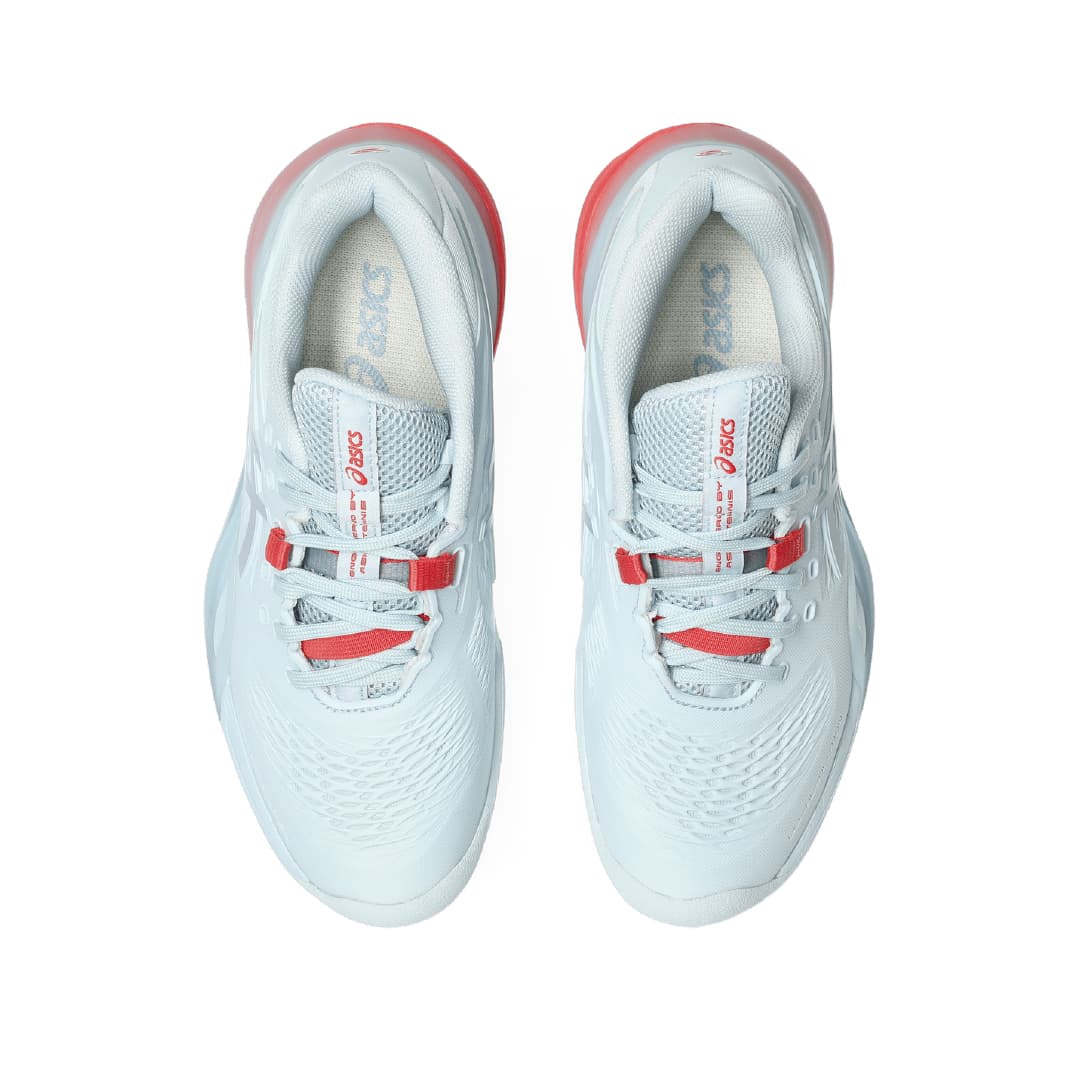 کفش تنیس زنانه اسیکس – Asics GEL-RESOLUTION X CLAY- خاکستری/آبی — تصویر ۵
