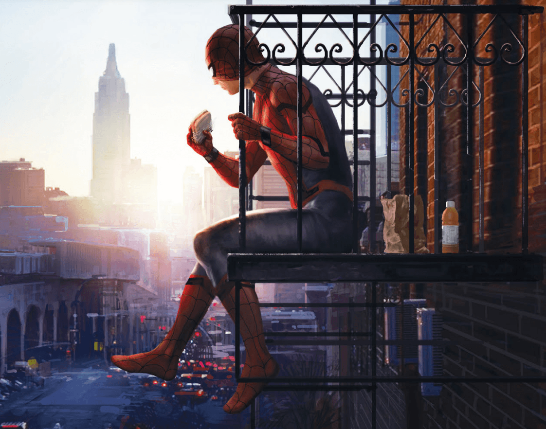 آرت بوک اسپایدرمن The Art of Spider-Man Homecoming — تصویر ۳