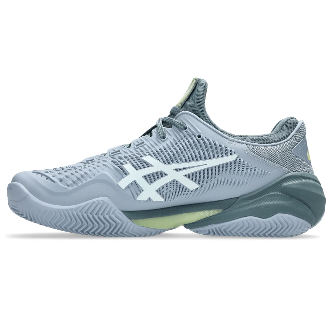 کفش تنیس مردانه اسیکس Asics COURT FF 3 Clay – خاکستری — تصویر ۳