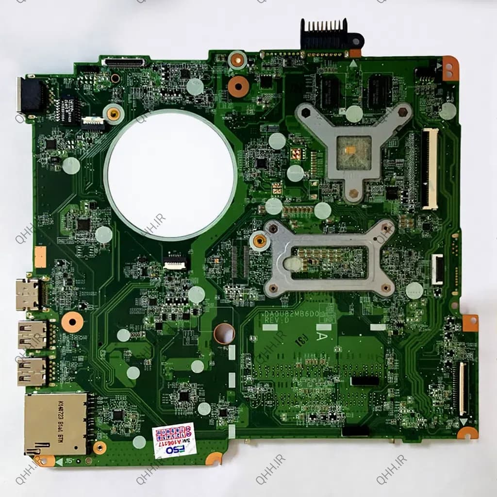 مادربرد لپ تاپ اچ پی Pavilion 15-N CPU-I7-4500U_U82_DA0U82MB6D0_GPU-GT740M VGA-2GB گرافیک دار-تعمیری — تصویر ۳