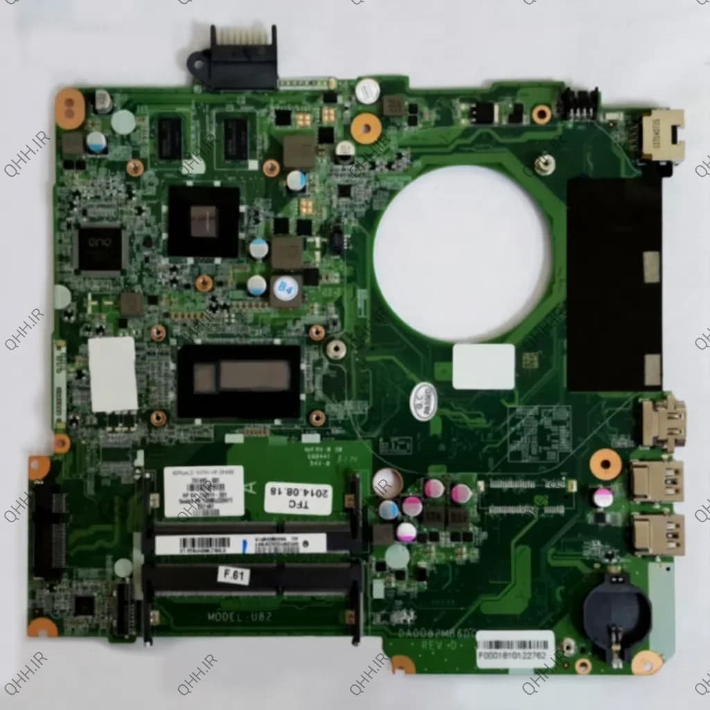 مادربرد لپ تاپ اچ پی Pavilion 15-N CPU-I7-4500U_U82_DA0U82MB6D0_GPU-GT740M VGA-2GB گرافیک دار-تعمیری