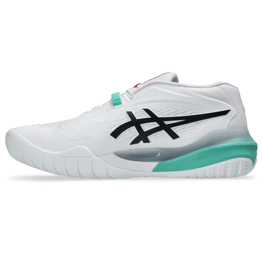 کفش تنیس مردانه اسیکس – Asics GEL-RESOLUTION X – سفید/سبز — تصویر ۳