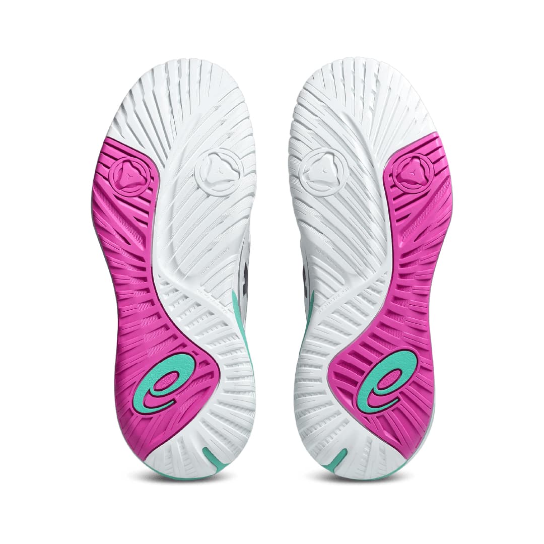 کفش تنیس مردانه اسیکس – Asics GEL-RESOLUTION X – سفید/سبز — تصویر ۴