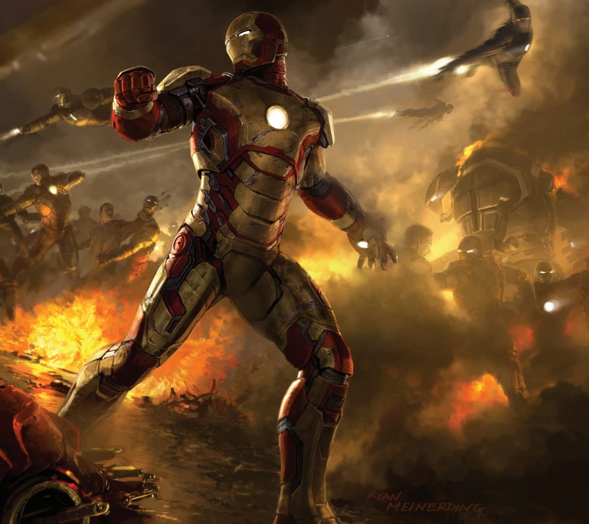 آرت بوک آیرون من جلد سوم The Art Of Iron Man 3 — تصویر ۳