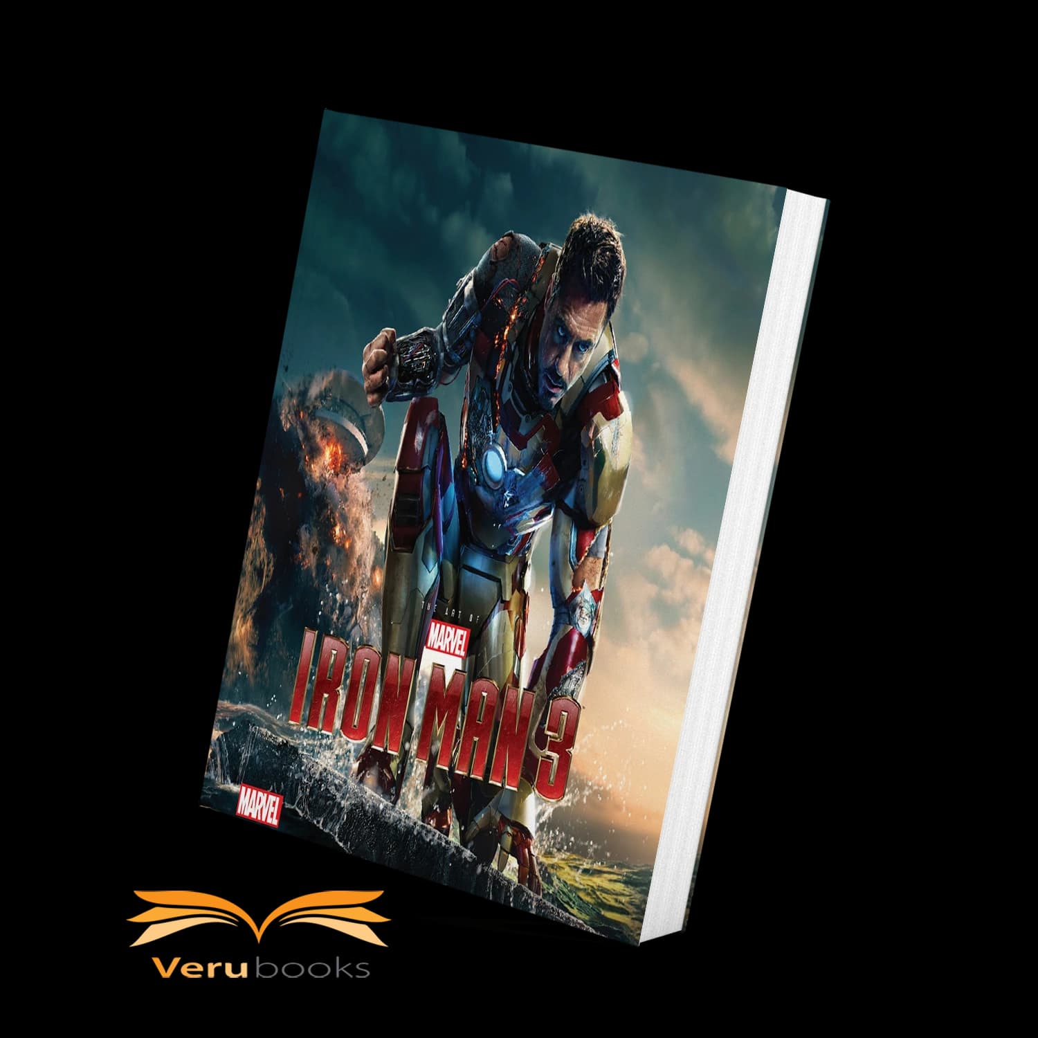 آرت بوک آیرون من جلد سوم The Art Of Iron Man 3
