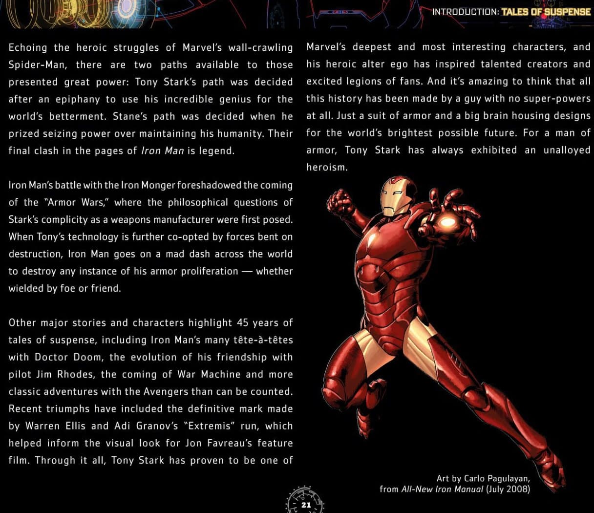 آرت بوک آیرون من جلد اول The Art Of Iron Man 1 — تصویر ۲